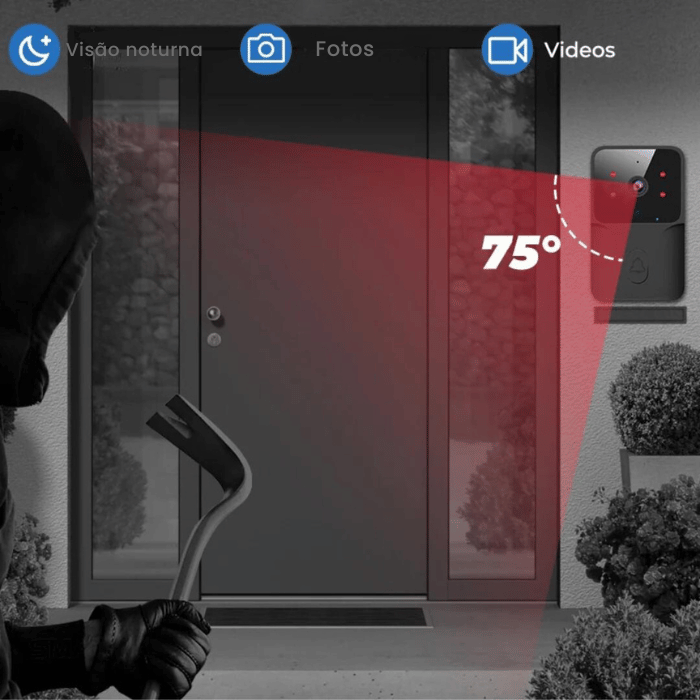 Campainha com Câmera - SmartView